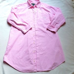 Long sleeve Ralph Lauren night shirt